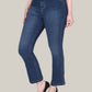Albion Ladies Classic Mid-Rise Stretch Denim Jeans