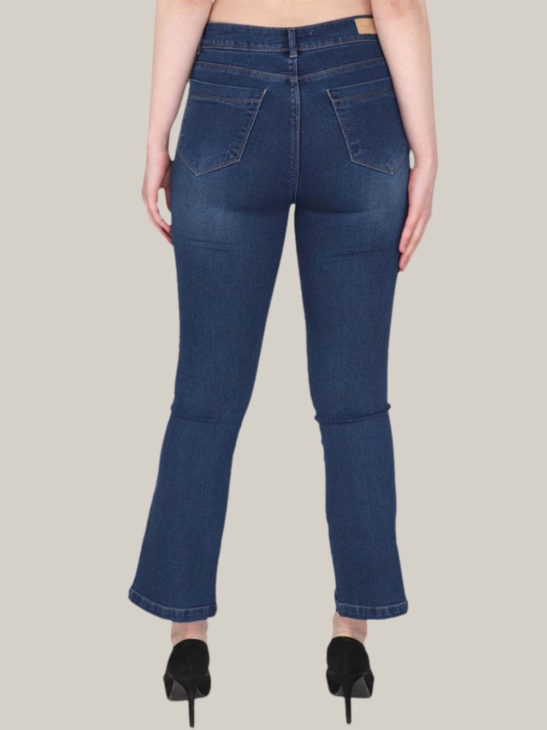 Albion Ladies Classic Mid-Rise Stretch Denim Jeans