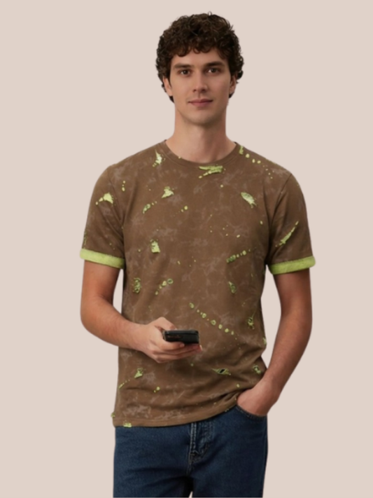 Albion Graphic Streetwear T-Shirt for Men