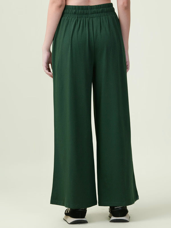 Albion Premium Ladies Muskan Green Lower – Stylish & Comfortable Women’s Track Pants