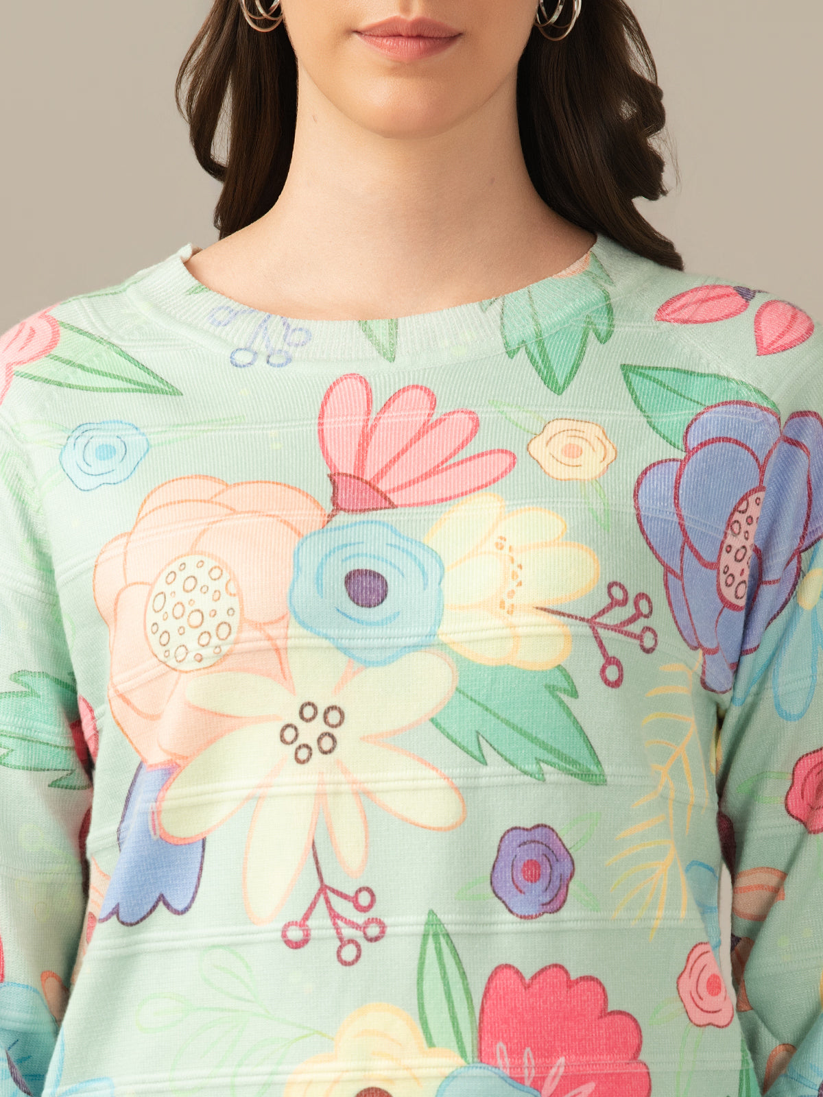 Damen Wool Sweatshirt – Cozy & Stylish Multicolour