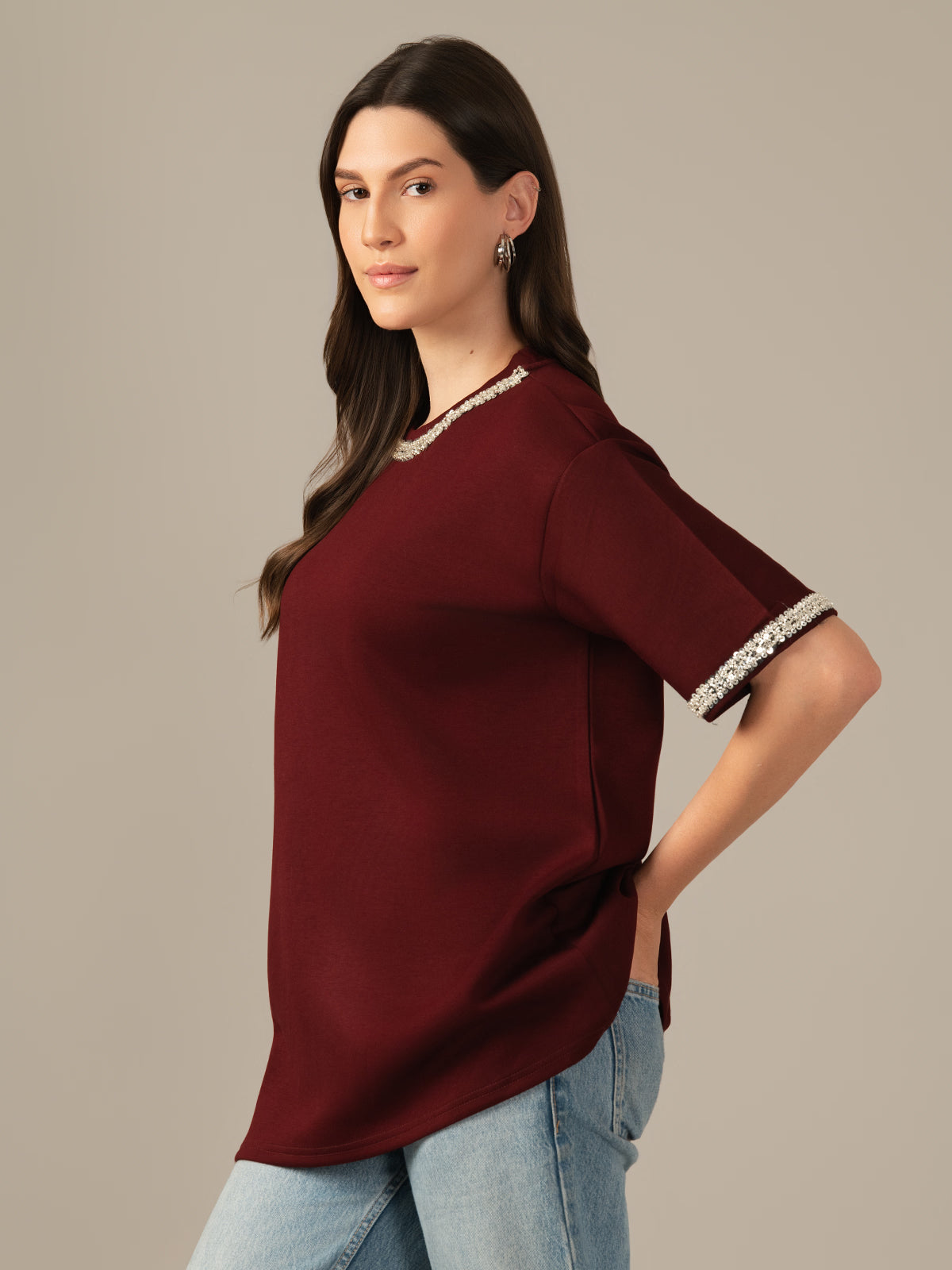 Albion Lightweight Knit Pullover Tunic– Casual Chic Women’s Top