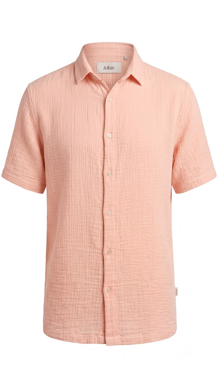 Albion Men's Smart Casual Button-Down Shirt
