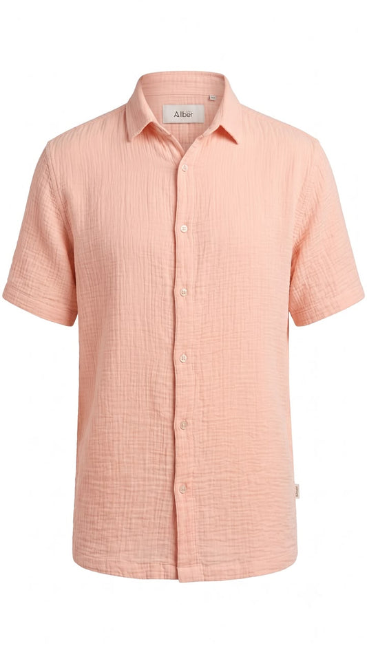 Albion Men's Smart Casual Button-Down Shirt