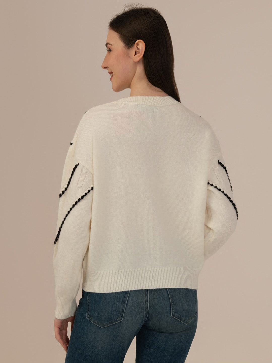 Ladies Winter Tops  – Comfortable Winter Wear-white
