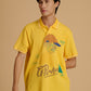 Albion Premium Cyan Mango Men T-Shirt