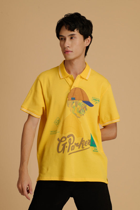 Albion Premium Cyan Mango Men T-Shirt