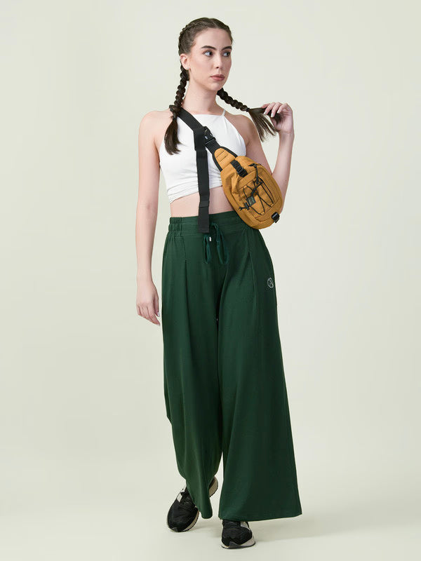 Albion Premium Ladies Muskan Green Lower – Stylish & Comfortable Women’s Track Pants