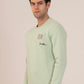 Albion Winter Men’s Trendy Regular-Fit L.Green  Sweatshirt