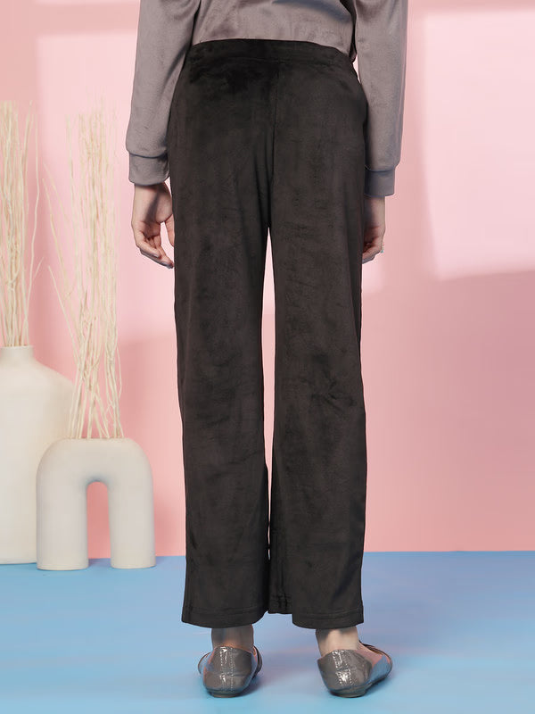Girls Solid Cotton Trackpant | Comfortable Daily Wear