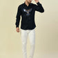 ALBION PREMIUM MANZON N BLUE MENS SHIRT