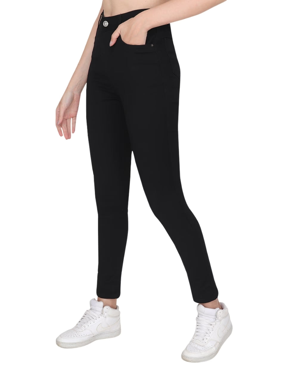 Albion Premium ladies Classic Black Denim Jeans