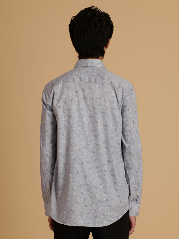 Albion Premium Men Print Shirt Fs