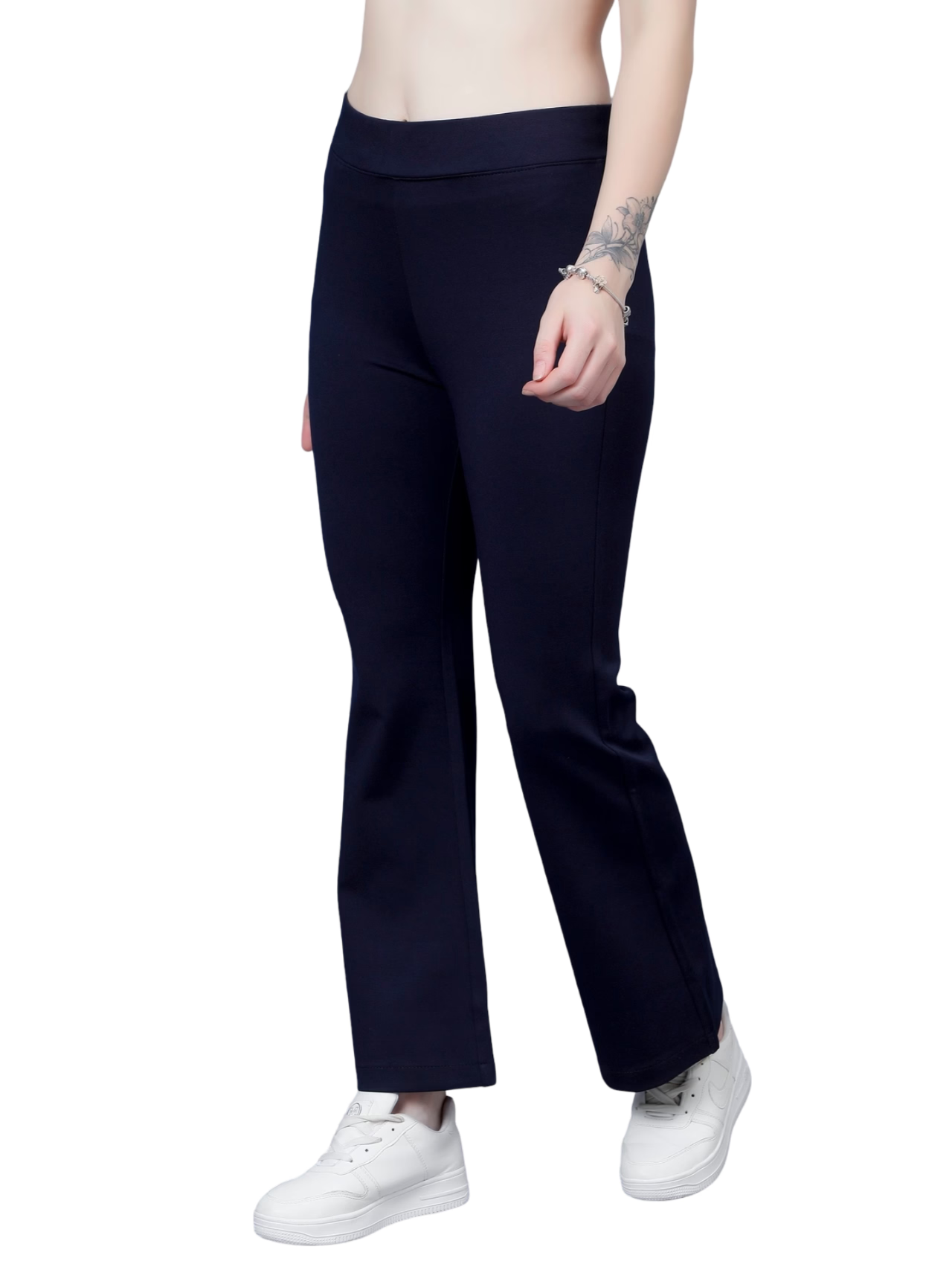 Women Stylish Trackpant with Elastic Waist | Casual Fit