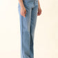 Albion Women Superior Mid Blue Straight Fit Jeans