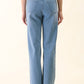 Albion Women Superior Mid Blue Straight Fit Jeans