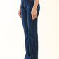Albion Women Superior Dark Blue Bootcut Jeans