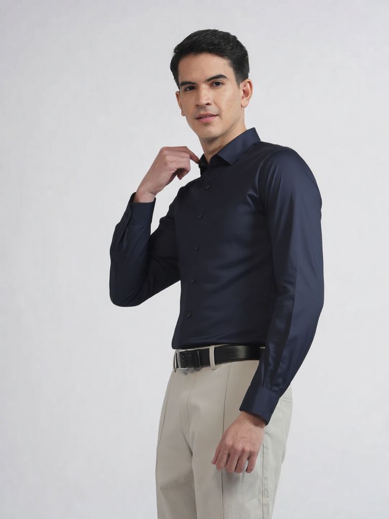 Albion Mast & Harbour Casual Shirt — Casual, good for daily wear Dark slate blue