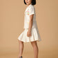 Albion Premium Girls White Skirt Top