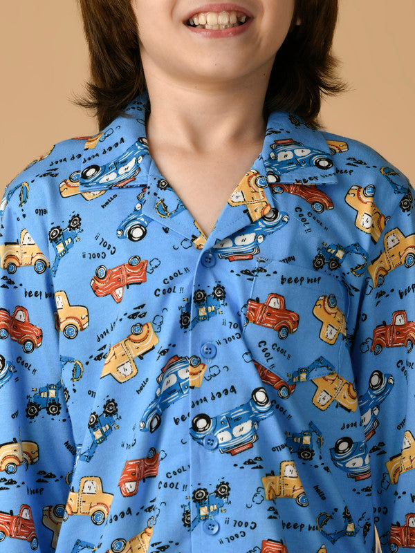 Albion Premium Boys Blue Night Suit