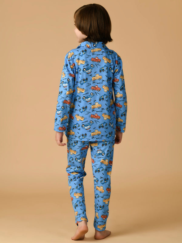 Albion Premium Boys Blue Night Suit