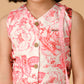 Albion Premium Girls Pink Skirt Top