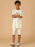 Albion Premium Boys Set White Co-ord set