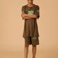 Albion Premium Boys Set Cooffe Co-ord set