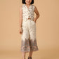 Albion Premium Girls Cream Skirt Top