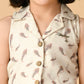 Albion Premium Girls Cream Skirt Top