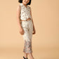 Albion Premium Girls Cream Skirt Top