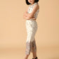Albion Premium Girls Cream Skirt Top