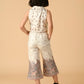 Albion Premium Girls Cream Skirt Top