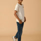 Albion Premium Boys White T-shirt