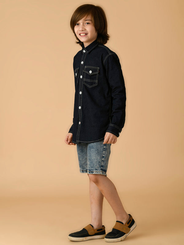Albion Premium Boys Denim Shirt