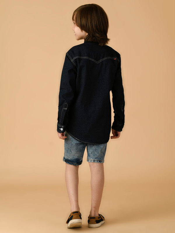 Albion Premium Boys Denim Shirt