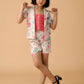 Albion Premium Girls Pink Skirt Top