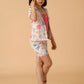 Albion Premium Girls Pink Skirt Top