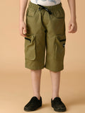 Albion Premium Boys Olive Capris