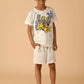 Albion Premium Boys White Co-ord set