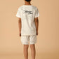 Albion Premium Boys White Co-ord set