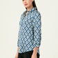 Albion Women Smart Premium Ink Blue Casual Shirt