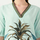 Albion Women Smart Premium Sky Green Co-ord set