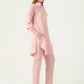 Albion Women Smart Premium Peach Co-ord set