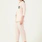 Albion Women Smart Premium L.Peach Co-ord set