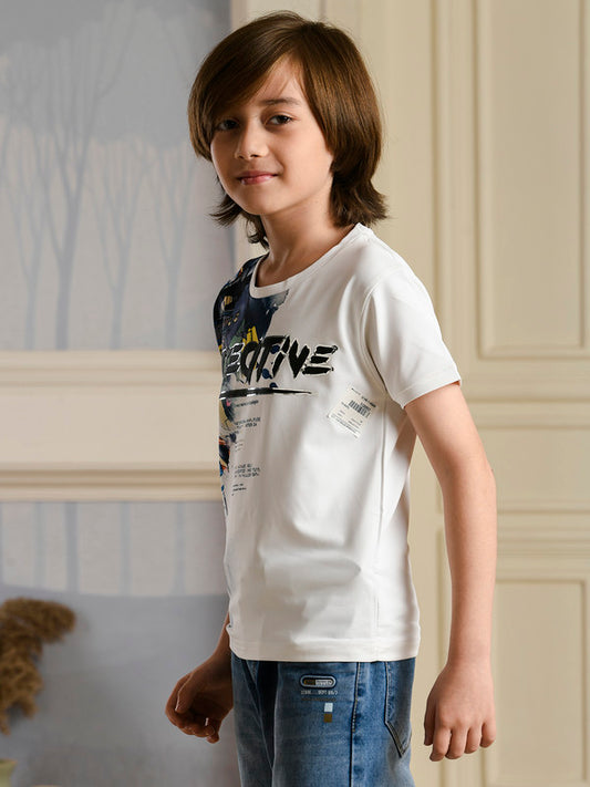 Albion Premium Boys Napoleon Printed T-shirt