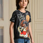 Albion Premium Boys Napoleon Black T-shirt