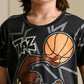 Albion Premium Boys Napoleon Black T-shirt