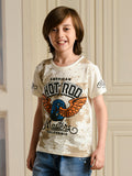 Albion Premium Boys Napoleon Cream T-shirt
