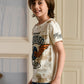 Albion Premium Boys Napoleon Cream T-shirt